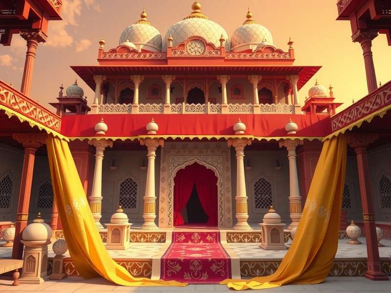 Surat Silk Sultans gameplay showing silk production and trading interface